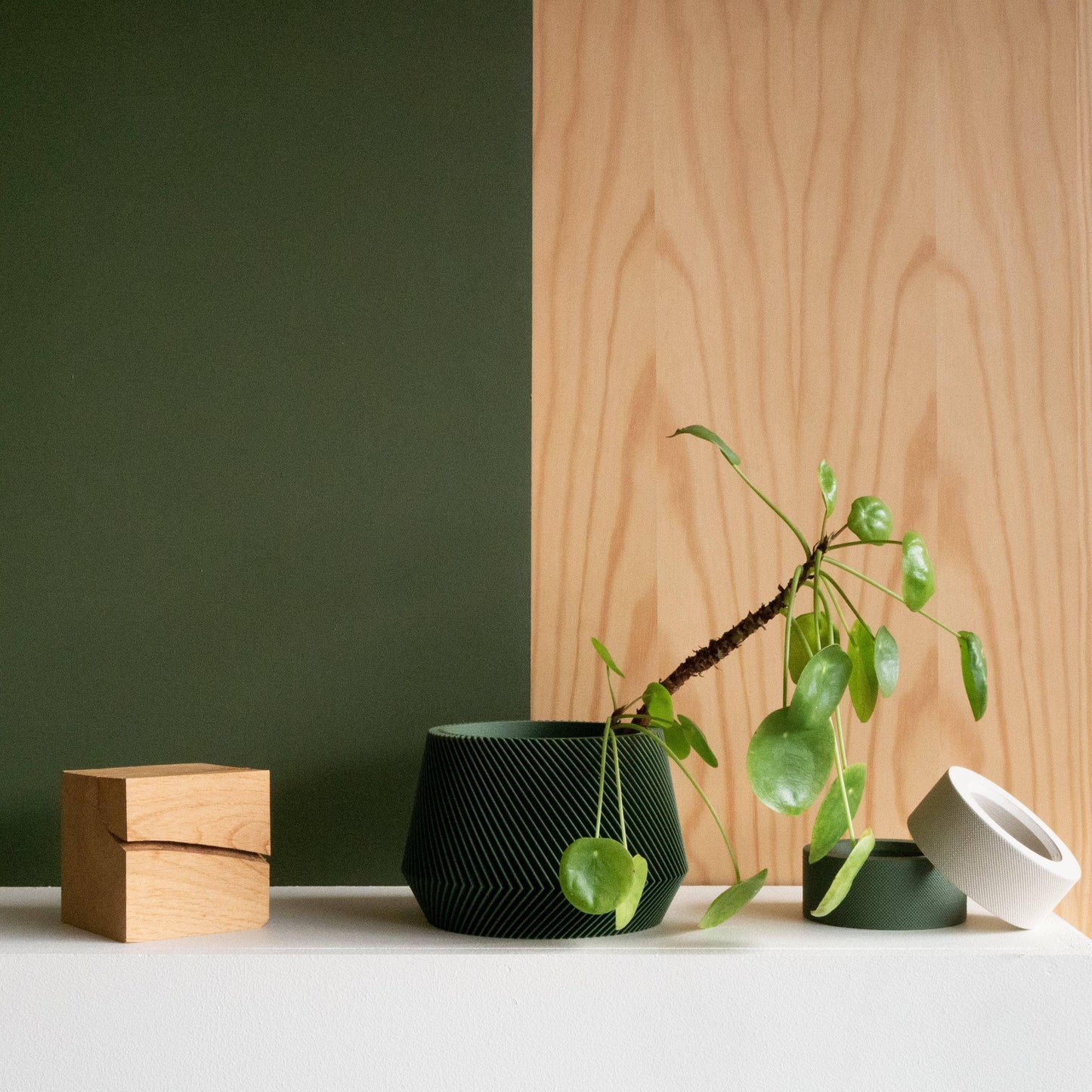 Fioriera da interno Oslo: Nero / M - EMME DESIGN