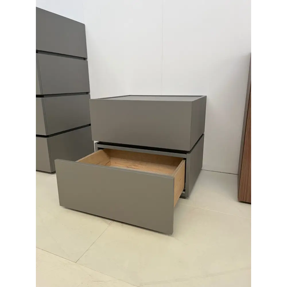 Comodino - grigio - comodino