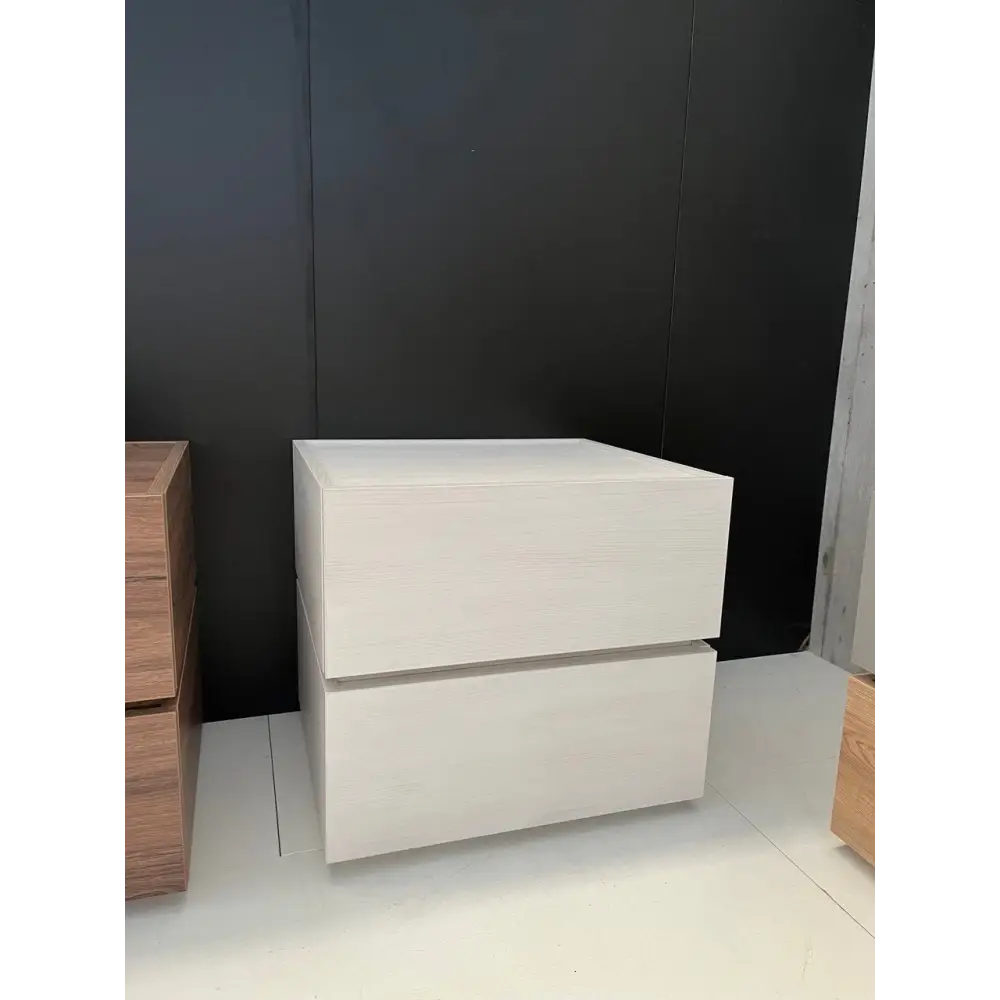 Comodino - rovere sbiancato - comodino