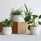 Set di 4 fioriere da interno — Oslo Origami Kobe Stockholm