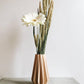 Vaso origami - Perfetto per fiori secchi: Naturale / 15 cm. - EMME DESIGN