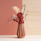 Vaso origami - Perfetto per fiori secchi: Naturale / 15 cm. - EMME DESIGN