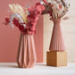 Vaso origami - Perfetto per fiori secchi: Naturale / 15 cm. - EMME DESIGN