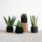 Set di 4 fioriere da interno — Oslo Origami Kobe Stockholm