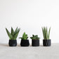 Set di 4 fioriere da interno — Oslo Origami Kobe Stockholm