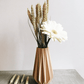 Vaso origami - Perfetto per fiori secchi: Naturale / 15 cm. - EMME DESIGN