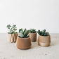 Set di 4 fioriere da interno — Oslo Origami Kobe Stockholm